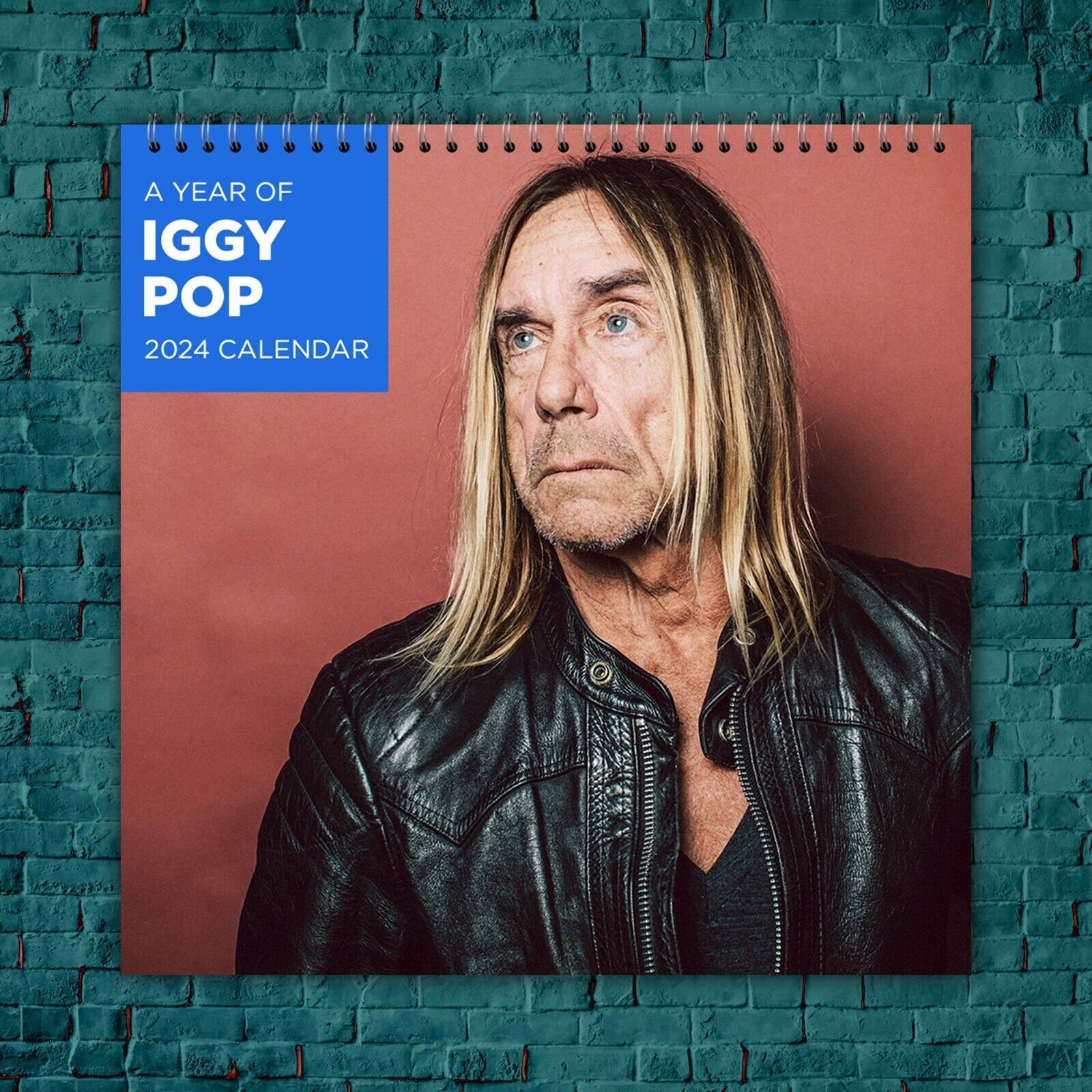 Iggy Pop Calendar 2024 Celebrity Calendar Iggy Pop 2024 Wall