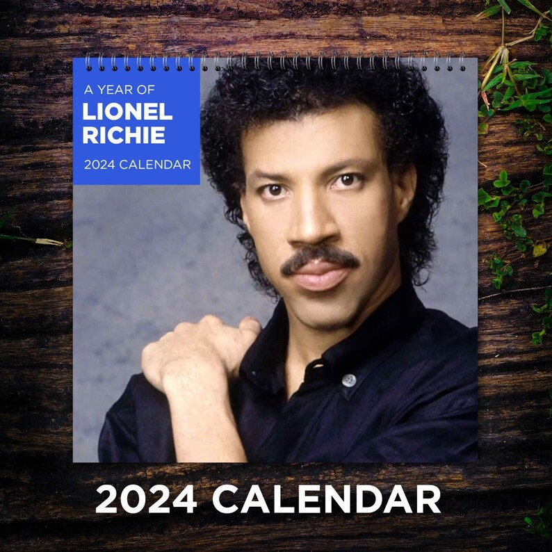 Lionel Richie Calendar 2024, Celeb Calendar, Lionel Richie 2024