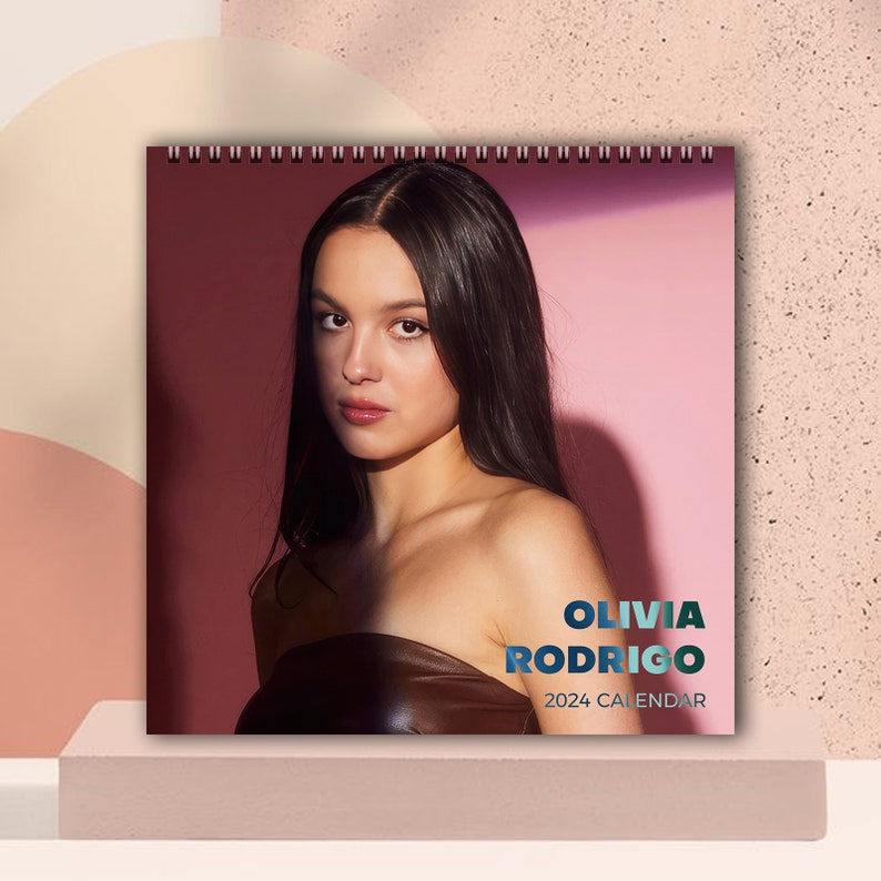 Olivia Rodrigo Calendar 2024 Celeb Calendar Olivia Rodrigo Etsy Canada