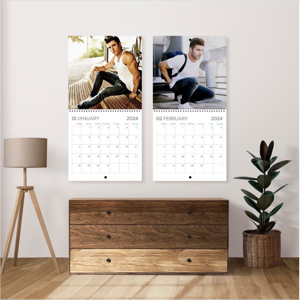 Celebrity Calendar, Zac Efron Calendar 2024 Zac Efron 2024 Celebrity