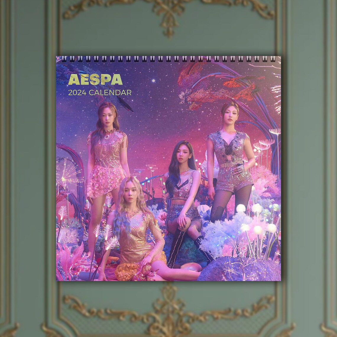 Aespa Calendar 2024 Aespa 2024 Celebrity Wall Calendar Etsy Hong Kong