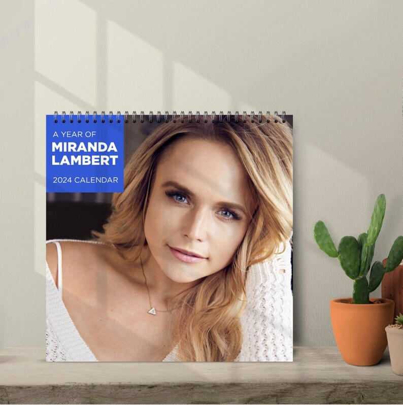 Miranda Lambert Calendar 2024, Celebrity Calendar, Miranda Lambert 2024