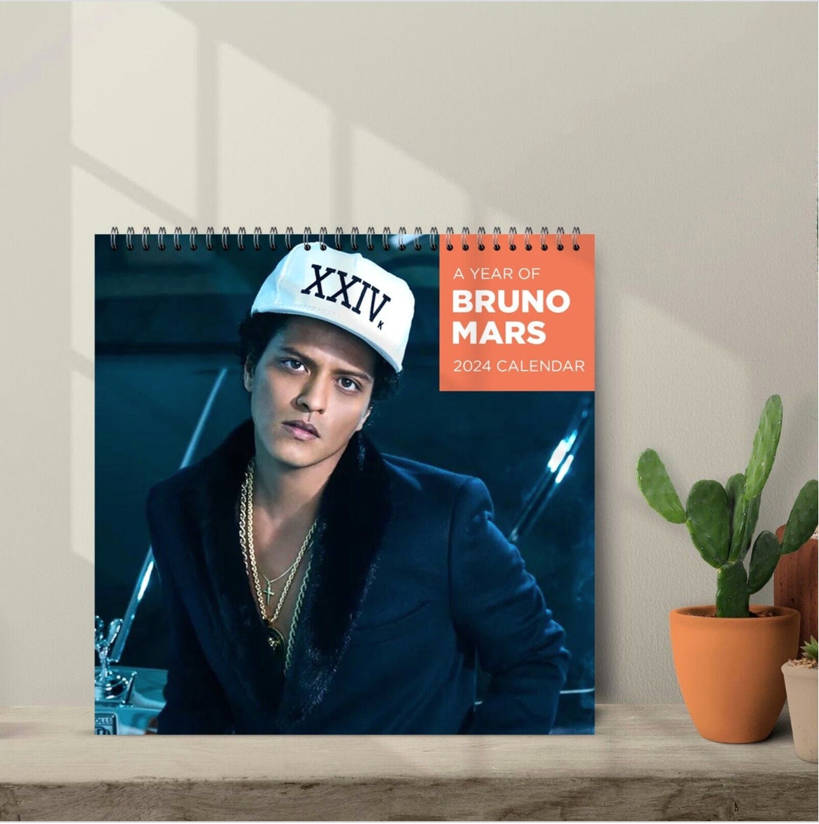 Bruno Mars Calendar 2025, Bruno Mars 2025 Celebrity Wall Calendar sold