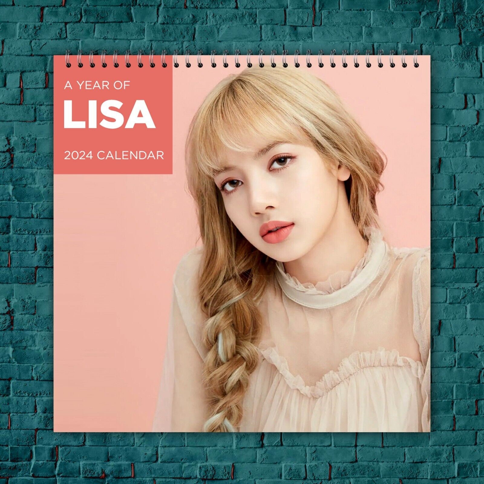 Lisa Calendar 2024 Lisa 2024 Celebrity Wall Calendar Blackpink