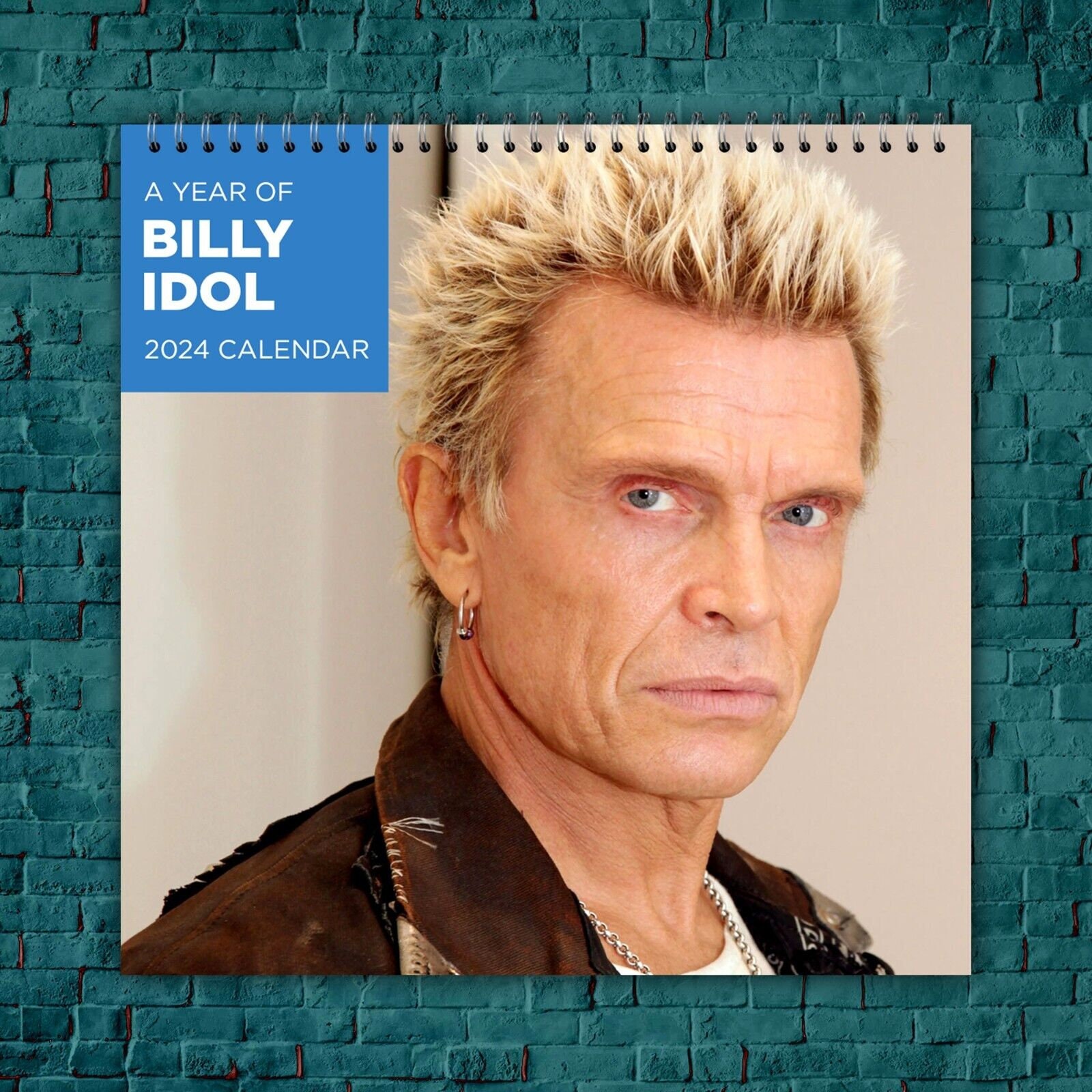 Billy Idol Calendar 2024 Billy Idol 2024 Wall Calendar sold by