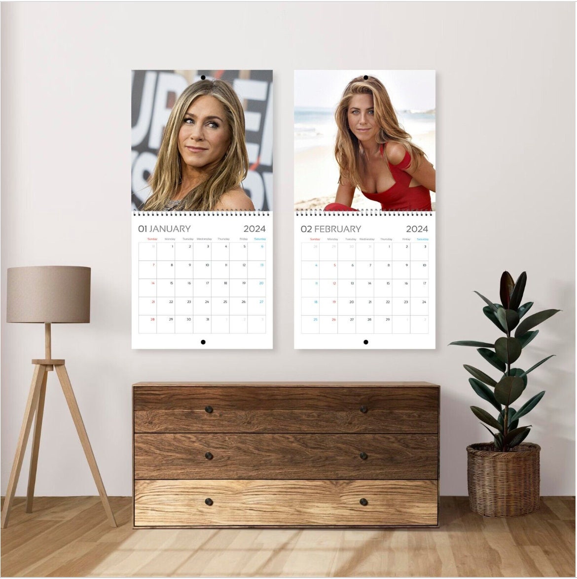 Jennifer Aniston Calendar 2024, Jennifer Aniston 2024 Celebrity Wall
