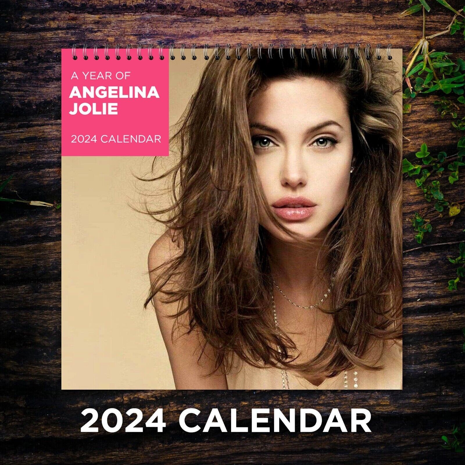 Angelina Jolie Calendar 2025, Angelina Jolie 2025 Celebrity Wall