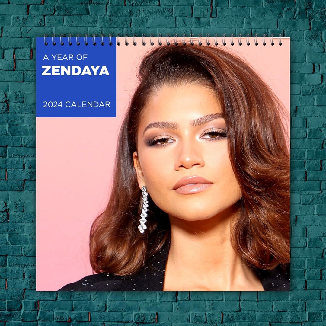 Zendaya Calendar 2024 Celebrity Calendar Zendaya 2024 Celebrity Wall