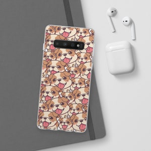 Bulldog Pups Flexi Phone Case