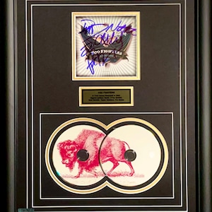 Foo Fighters Signed &#39;In Your Honour&#39; Double CD Framed