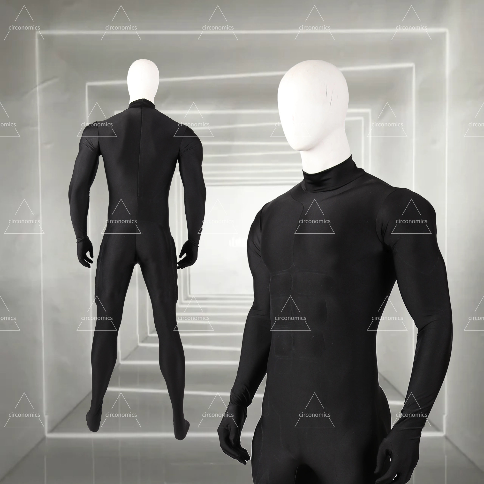 Black Muscle Suit, Muscle Shape Zentai Bodysuit, Halloween Cosplay Costume Jumpsuit Etsy