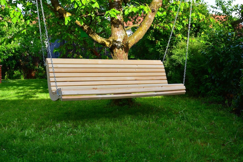 Banc de maison, banc de jardin, banc en bois, banc d'été, banc à lattes, banc suspendu, balançoire, chaise longue, chaise longue de jardin, banc d'extérieur, banc de soleil, mobilier de jardin. image 5