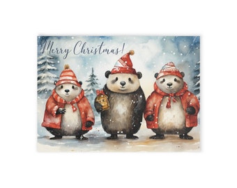 Christmas postcard - Etsy