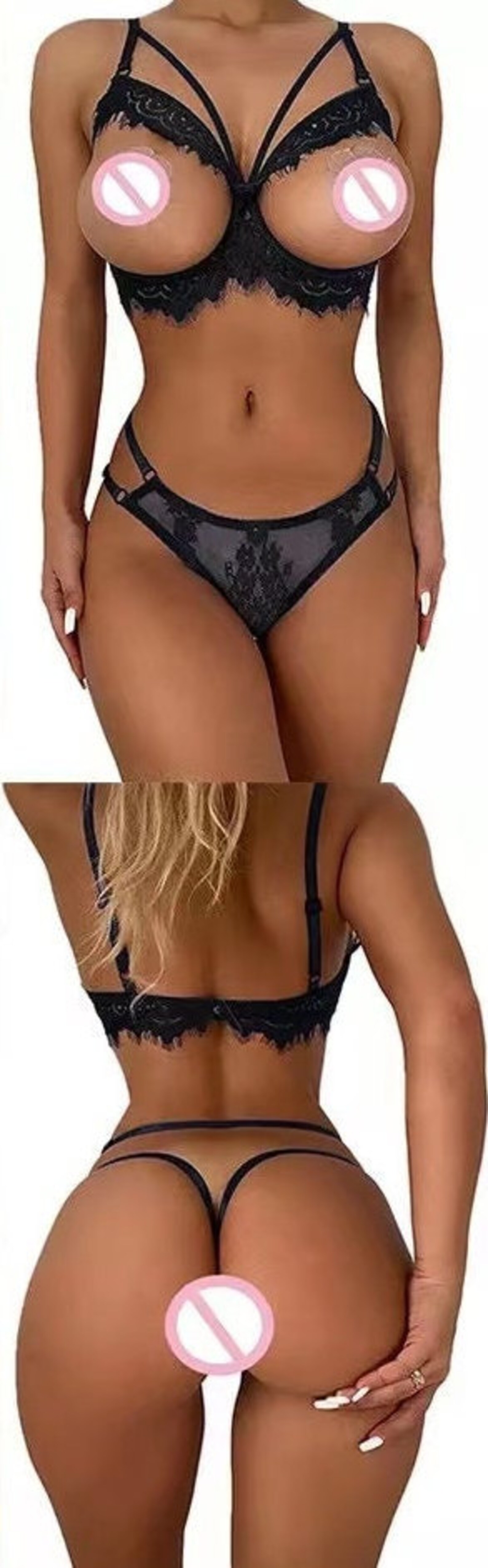 Shelf Bra Open See Through Set / Shelf Bra Open / Open Cupless Etsy