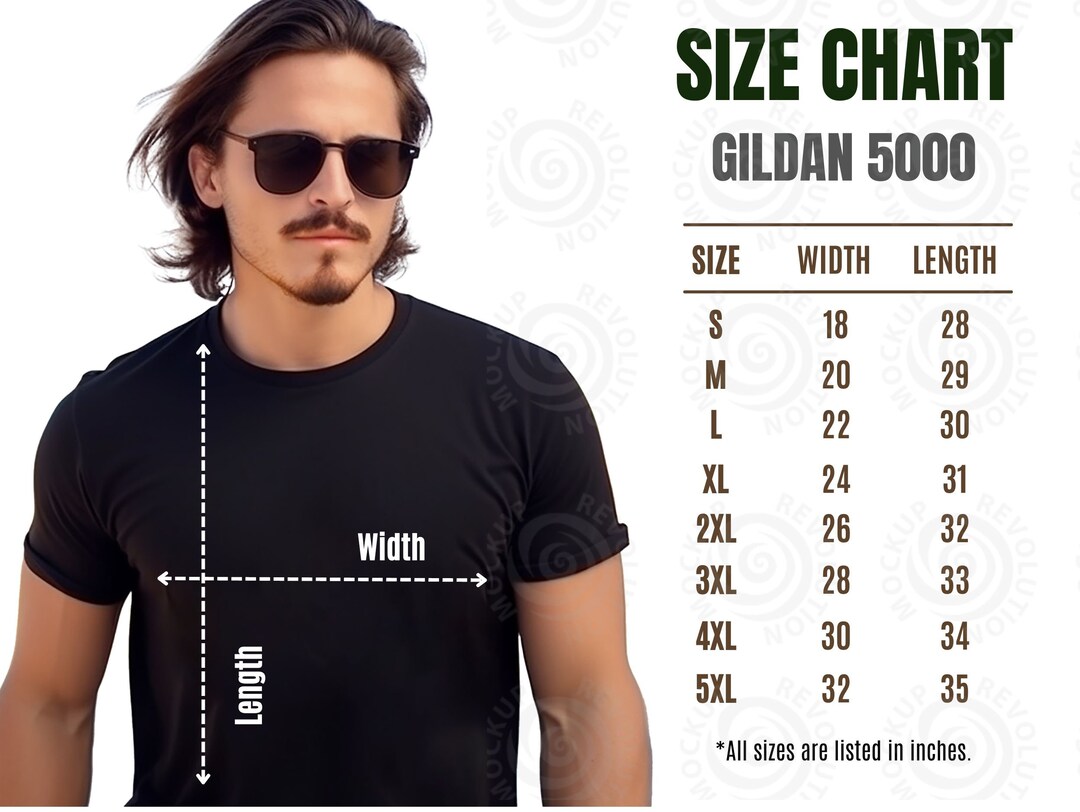 Gildan 5000 Size Chart Gildan Unisex Tshirt Size Chart Gildan Tshirt gildan-5000-size-chart-gildan-unisex-tshirt-size-chart-gildan-tshirt