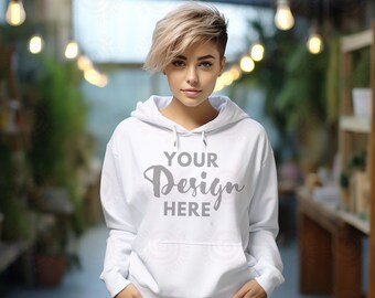 Gildan 18500 White Hoodie Mockup Gildan Hoodie Mock up White Hoodie Mockup Gildan Hoodie Mock up Gildan 18500 Hoodie Mockup White Hoodie