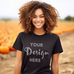 Gildan 5000 Mockup Model Mockup Gildan Shirt Black Tshirt Mockup 5000 Black Outdoor Gildan 5000 Unisex Tee Mock Gildan Halloween Mockup