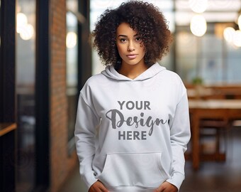 Gildan 18500 White Hoodie Mockup Gildan Hoodie Mock up White Hoodie Mockup Gildan Hoodie Mock up Gildan 18500 Hoodie Mockup White Hoodie