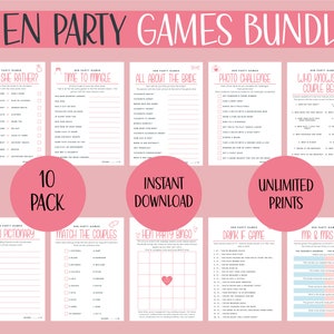 Jogos de despedida de solteira em abundância: DOWNLOAD DIGITAL Pacote de dez atividades exclusivas e divertidas para o esquadrão da noiva - edição para toda a família!