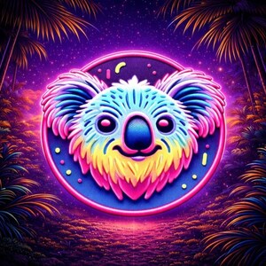 Koala Bear Patch/Iron-on Patch/Wild Animal Badge, Zoo Souvenir Gift/Kids Patches/Sew-on Applique for Backpacks Clothing Jeans Jackets/Vest