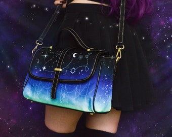 Society6 ケース Constellations by Nikkistrange Cute Mystic Celestial Bag Sky Constellations Satchel Bag