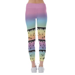 Rainbow Universe RUX  – Decora Kei Pastel Macaron Leggings main image 0