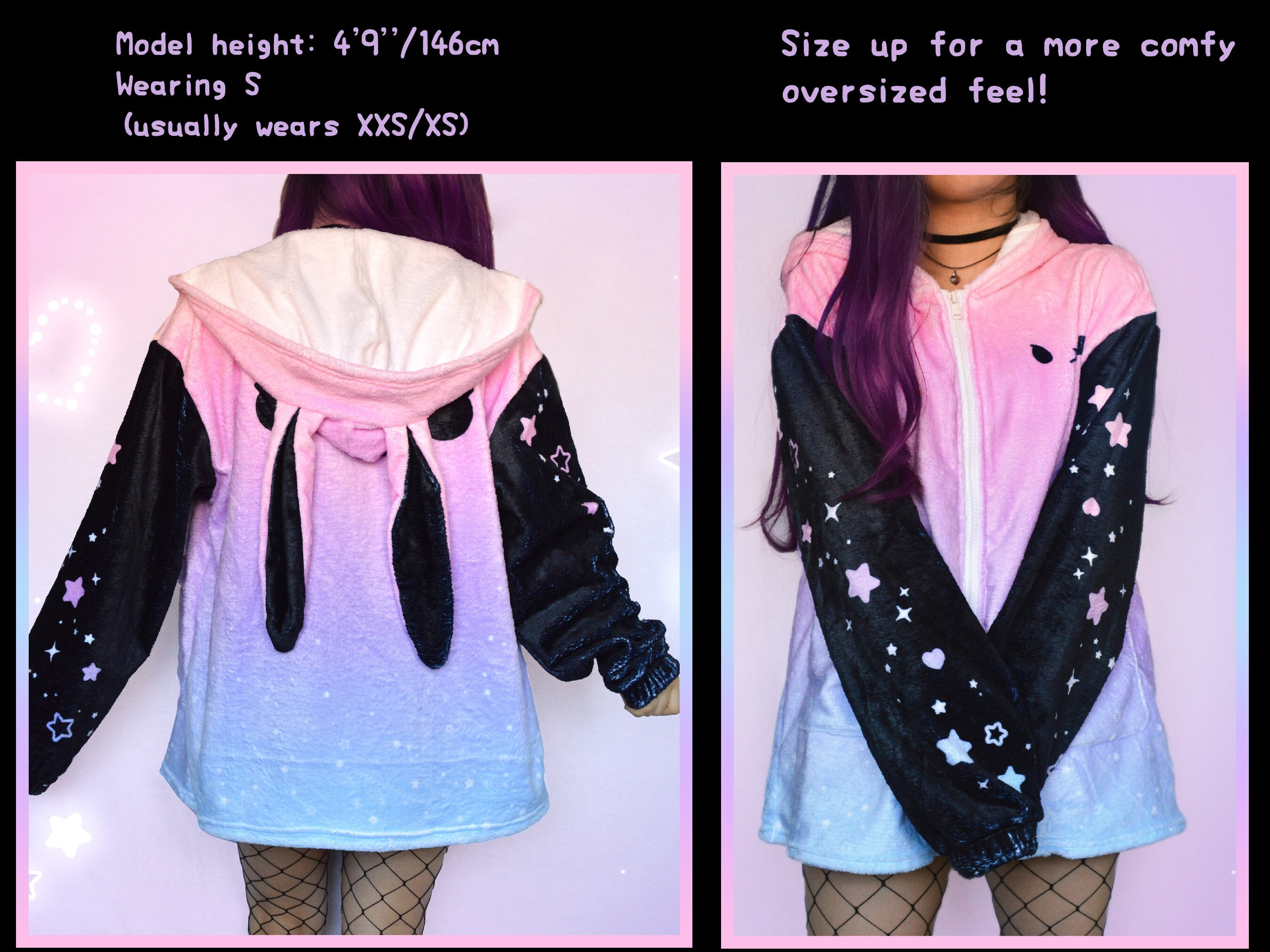 Mooncats Hoody - Goodgoth.com
