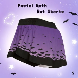 Bon Temps Boutique Spooky Bats Sophia Skort