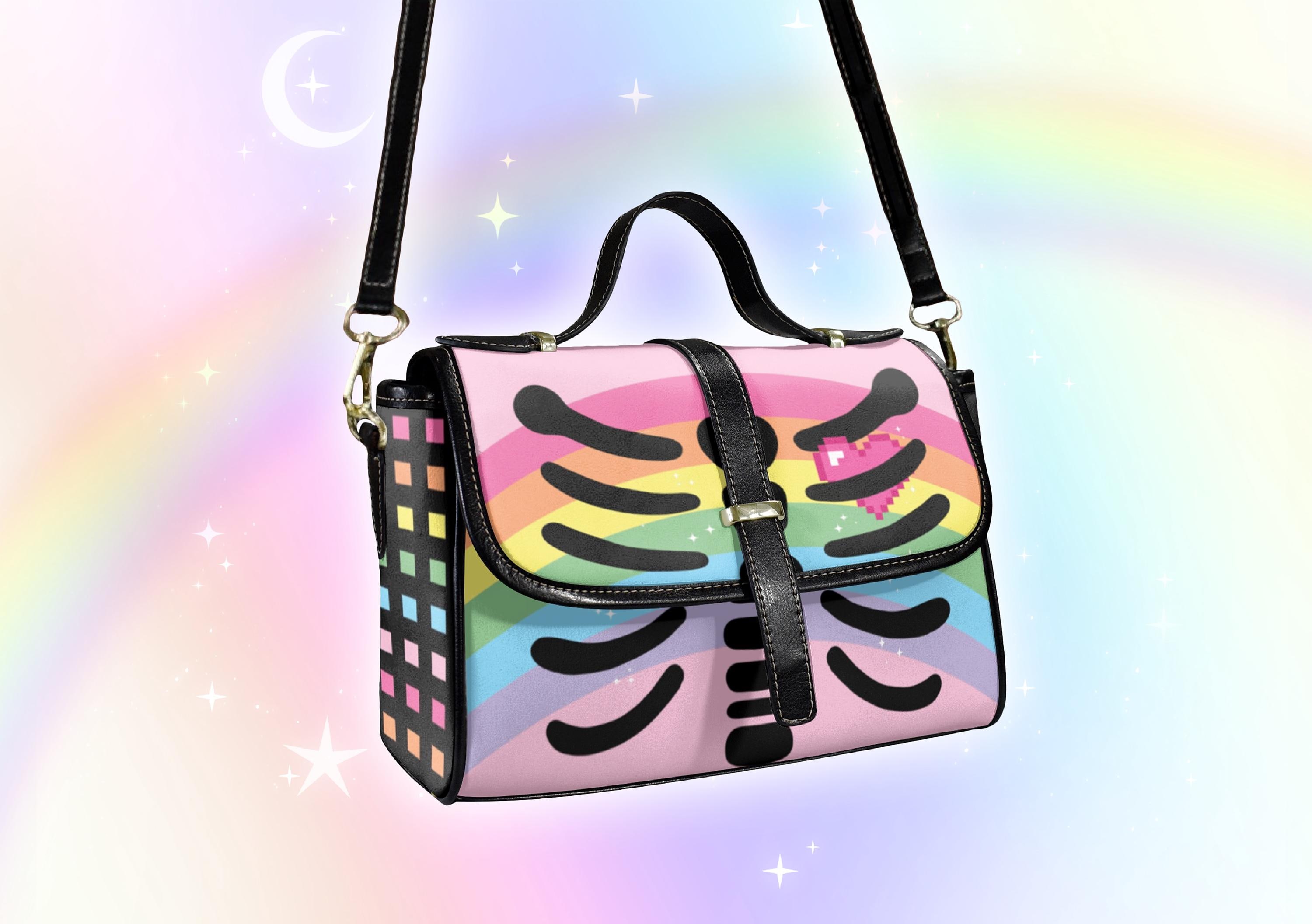 Sac Besace Multicolore Art-Mosaïque – Neuf Avec étiquettes – Fabriqué Au Brésil