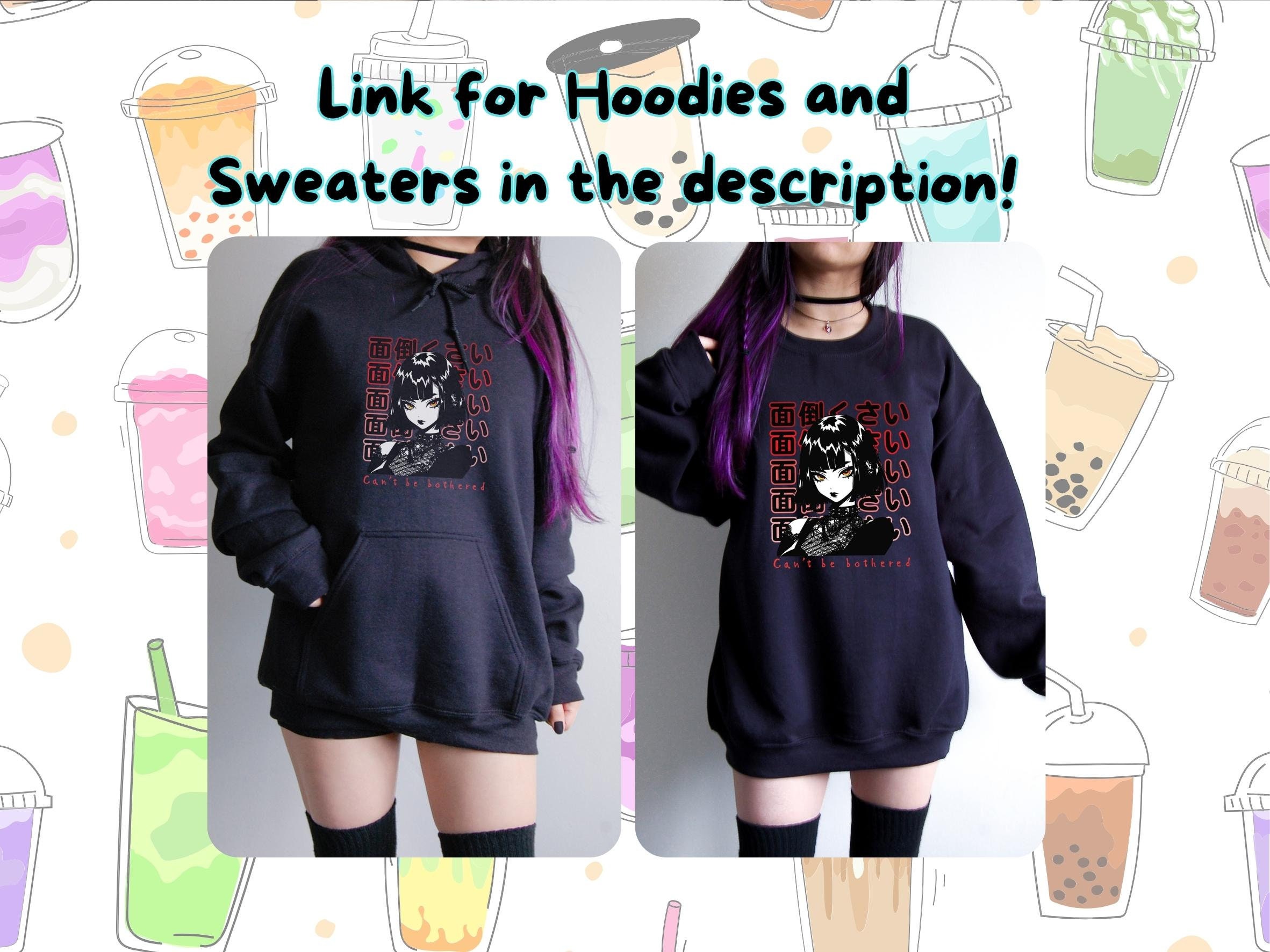 CHOUBAGUAI Emo Shirt Women Gothic Clothing Streetwear Autumn Harajuku Detachable Sleeve Oversized Egirl Grunge Blouse Send Tie Punk -Dark Gray-S