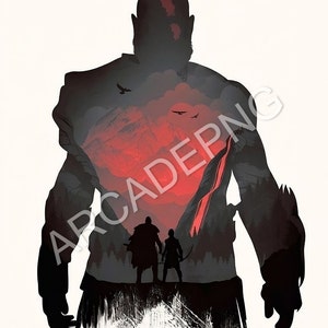 God of War PNG l God Of War Arts l GoW l God Of War Kratos l Kratos PNG l God Of War Ragnarok l God Of War Atreus PNG l Atreus l Kratos