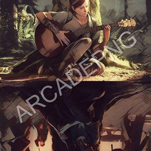 The Last Of Us PNG l The Last Of Us Arts l The Last Of Us Digital Art l  The Last Of Us Digital Download l The Last of Us 2 Joel