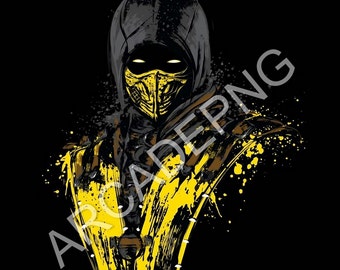 Mortal Kombat PNG l Mortal Kombat Arts l Mortal Kombat Random Png l Mortal Kombat Digital l Mortal Kombat Digital Download l Scorpion