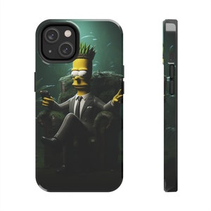 Explore Bart Simpson Supreme iPhone 14 Plus Case - CASESHUNTER