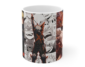 my hero academia bakugo Ceramic Mug 11oz