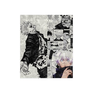 Gojo Satoru - Jujutsu Kaisen Crushed Velvet Blanket