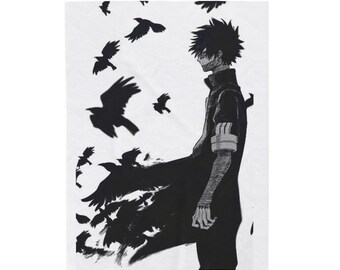 DABI MHA-Velveteen Plush Blanket