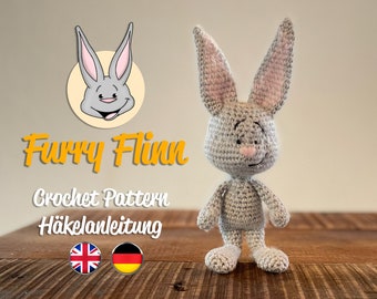 Furry Flinn Original Crochet Pattern English & Deutsch