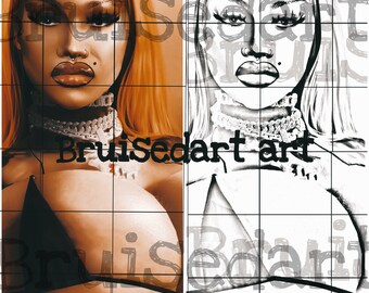 realistic Adult coloring printable pages /outlined photos cartoon like./ please get creative in your own way enjoy . 13 pages
