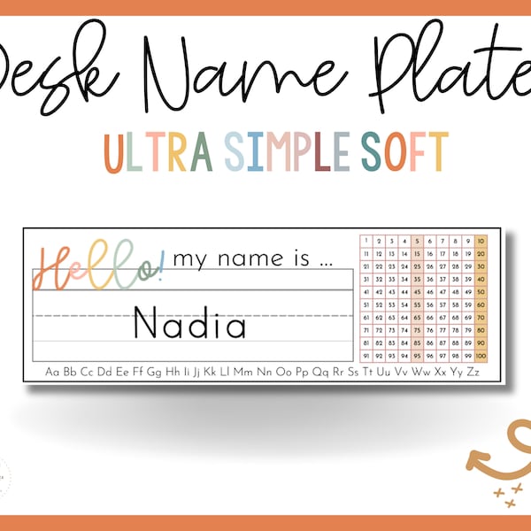 Desk Name Plate - Etsy