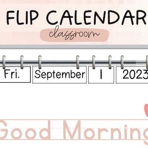 Klappkalender - 3 Designs, digitaler Download, Klassenzimmer Dekor