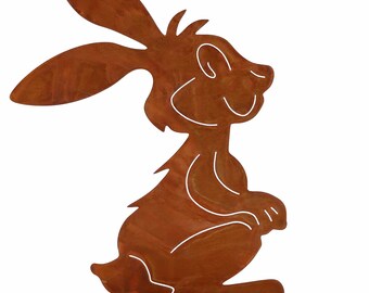 Patina vintage decorative rabbit Herbert | Easter in comic style