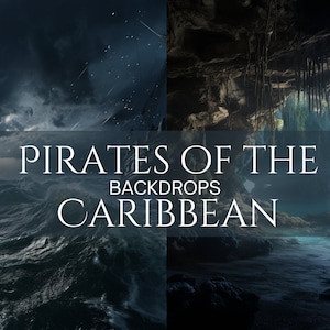 Pirateninsel Kulissen: Fantasy-Szenen (Digitaler Download)