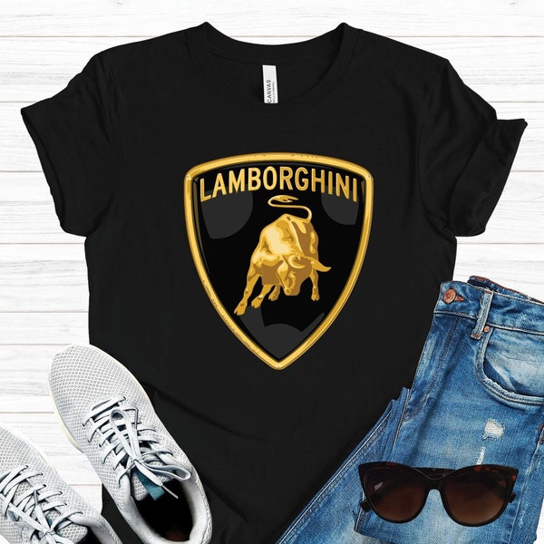 Lamborghini Tshirt,Lamborghini Lover Shirt,Lamborghini Logo Tshirt,Lamborghini Unisex Tshirt,Lamborghini Lover Gifts,Lamborghini Gifts