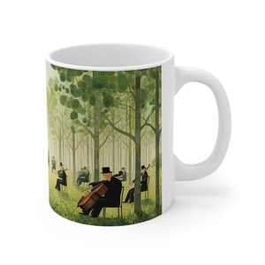 Orchestra Mug, Orchestra Gift, stringer player gift, classical music gift, afbeelding 4