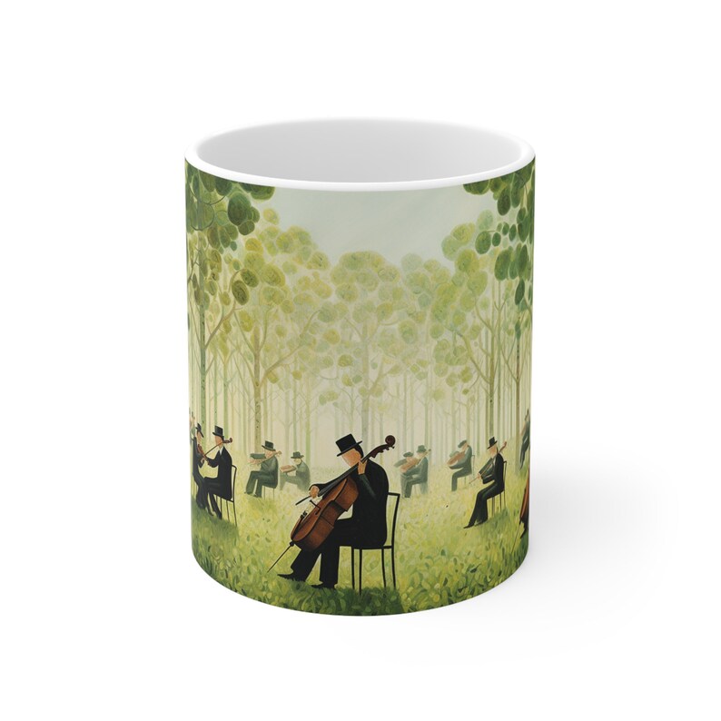 Orchestra Mug, Orchestra Gift, stringer player gift, classical music gift, afbeelding 2