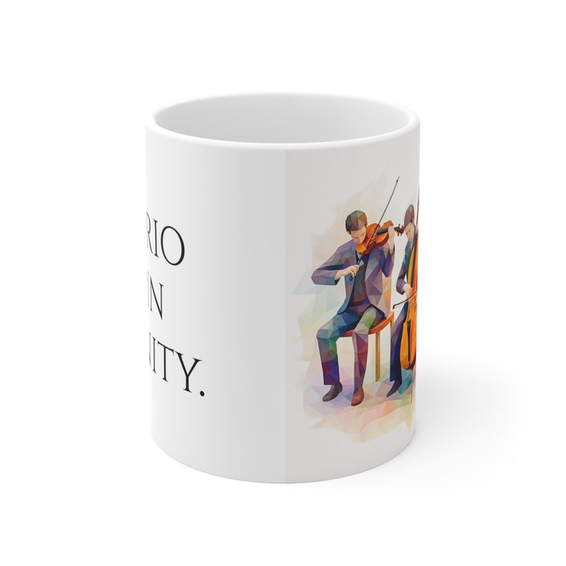 Chamber Music Gift, Orchestra Mug, Orchestra gift, string player gift, image 4