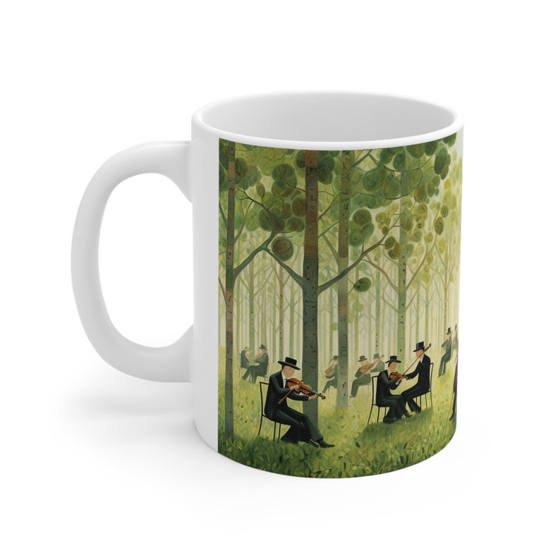 Orchestra Mug, Orchestra Gift, stringer player gift, classical music gift, afbeelding 3
