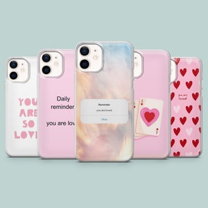 Jesteś tak kochany Etui na telefon ukochany samolubny pokrowiec na iPhone'a 16, 15, 14, 13, 12, 11 Samsung S25Ultra S24 S23FE A54 A25 A14 Pixel 8 7A 7Pro