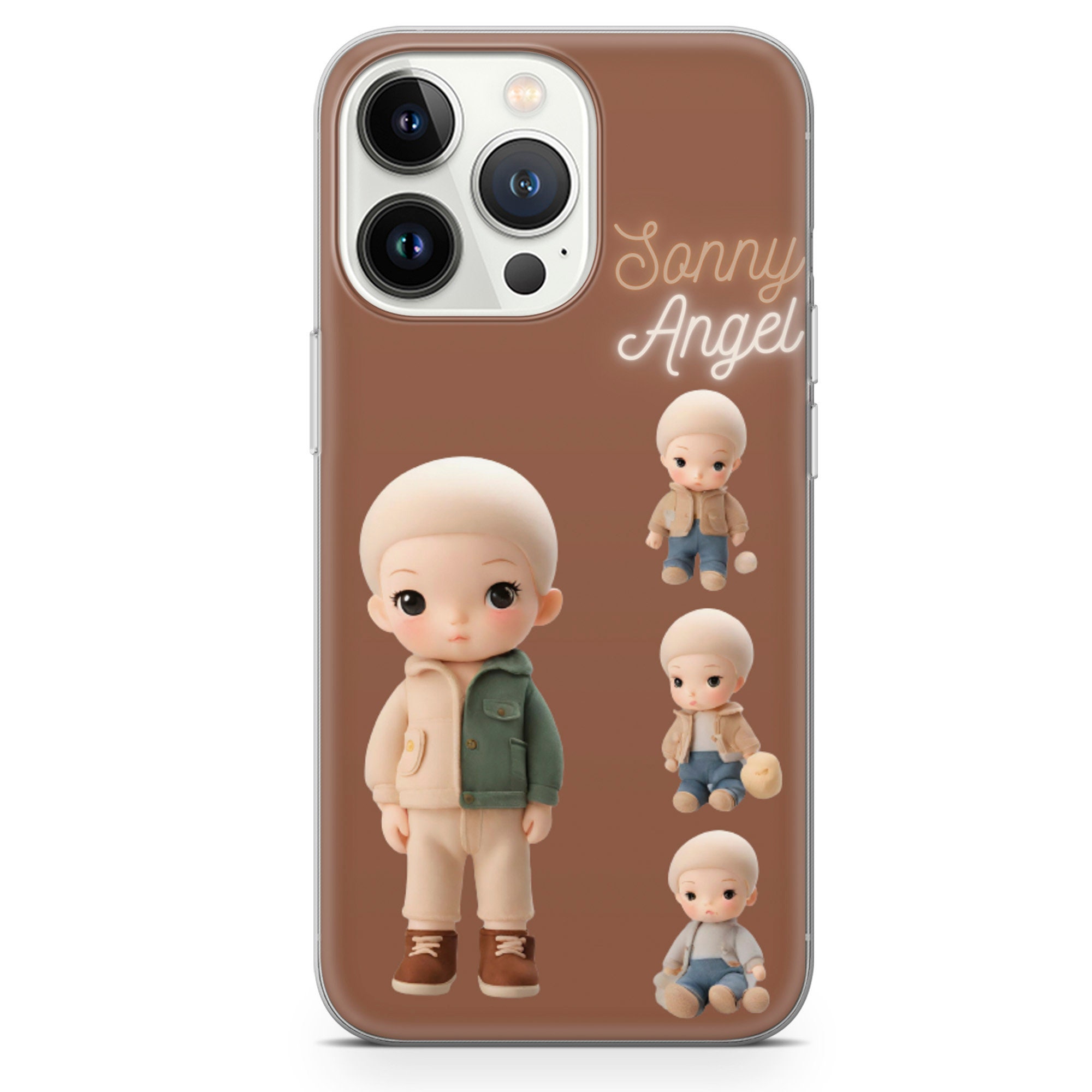Sonny Angel Phone Case Angel Figurine Cover for iPhone 15, 14, 13, 12, 11,  Xr, Samsung S24ultra, S23, S22FE A54 A25 A14 Pixel 8 7A 7pro 6pro -   Australia